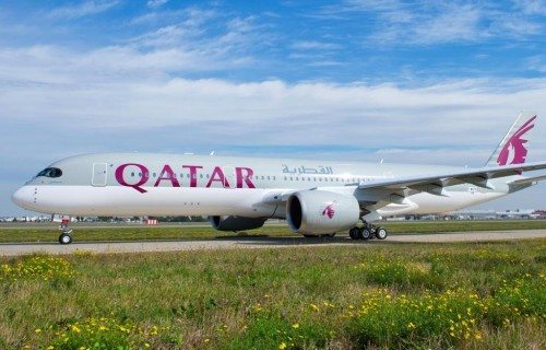 qatar airways A350 XWB